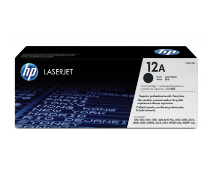 Toner HP Toner Black Q2612A